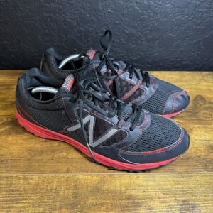New Balance MT310 Trail Running Shoes Mens Size 11.5 Black Red Rock Stop D Width